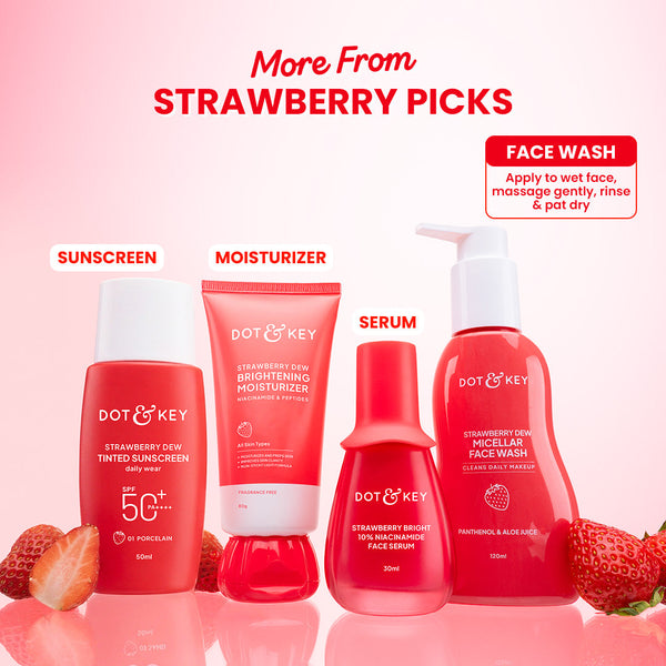 Strawberry Dew Micellar Face Wash