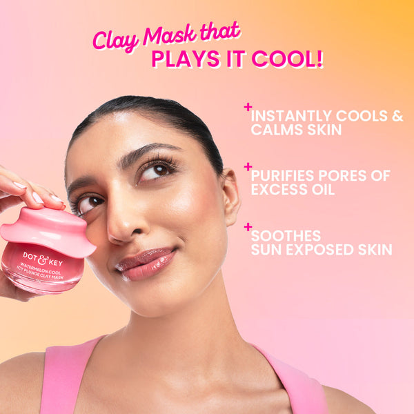 Watermelon Cool Icy Plunge Clay Mask