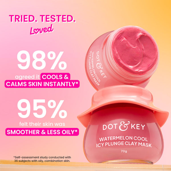 Watermelon Cool Icy Plunge Clay Mask