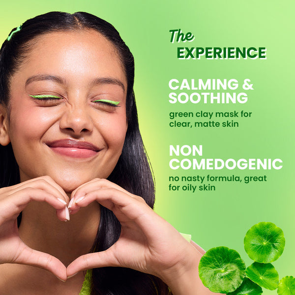 Cica & Salicylic French Green Clay Face Mask