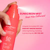 Strawberry Sunscreen Face Mist In-Vivo Tested SPF 50+ PA+++
