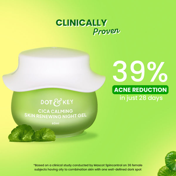 Cica Calming Night Gel (Niacinamide + Green Tea)