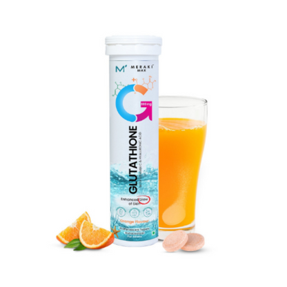 Meraki Max Glutathione Effervescent Tablets