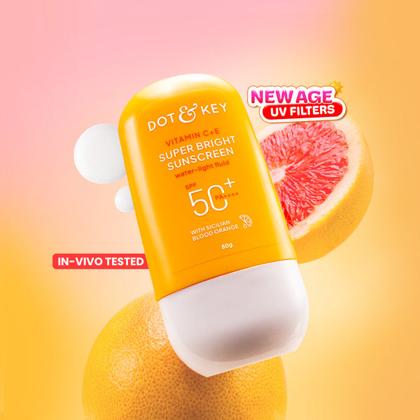 Vitamin C + E Sunscreen SPF 50+ PA++++ With New-Age UV Filters